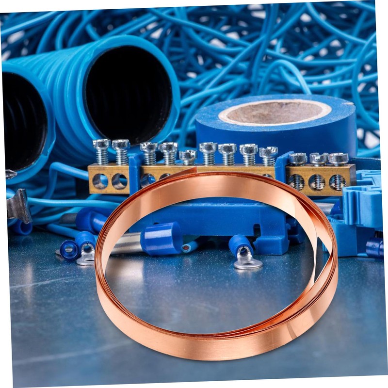Mobestech 1roll High Purity Copper Sheet Roll Thick Copper Foil