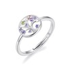 Philip Jones Silver Plated Chakra Tree of Life Ring Created