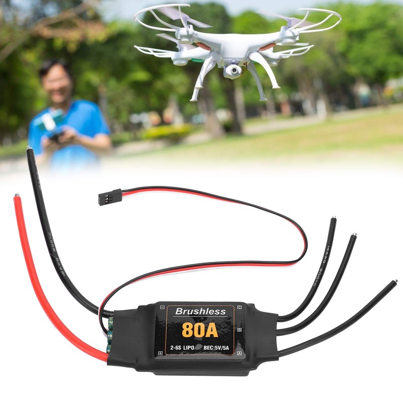Bagima 80A Brushless Electronic Speed Controller, Upgrade Replacement Accessories, Controller