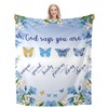 Womens Gifts for Christmas Christian Blanket White Elephant Gifts for