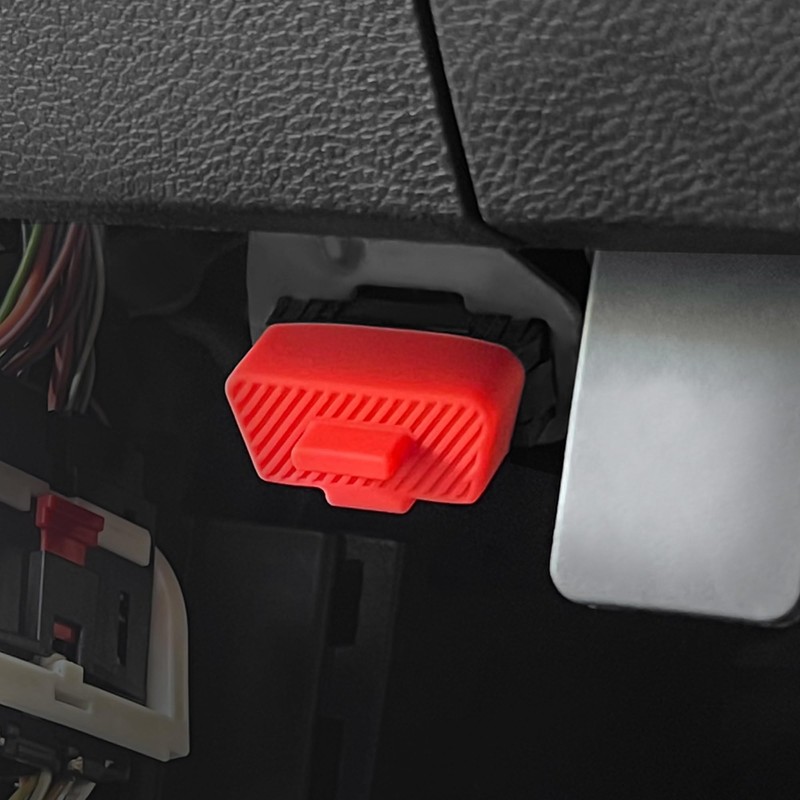 sukemichi OBD II Port Lid OBD 2 Port Protector, for