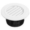 Ciieeo 3pcs Plastic Round Soffit Vent Ceiling Air Vent Cover