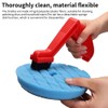 Lxngyi Wool Buffing Pad and Polishing Pad Cleaner Tool Set,