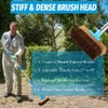 YONILL Heavy Duty Deck Brush with Long Handle - 60"