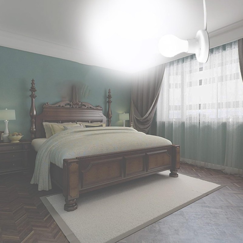 15ft Light Bulb Base with Cord E26/E27 Light Socket with