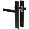 HardwareStore Door Handle Set BB PZ WC Black Matt Long