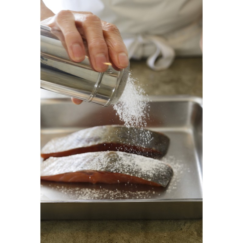 La Base LB-085 Yoko Arimoto, Powder Can, Stainless Steel