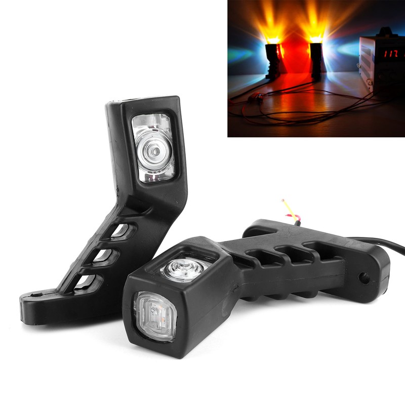 10‑30V Car Truck Trailer 3 Sides 4LED Side Marker Lights