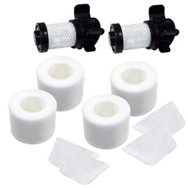 Wolfish Replacement Filters for Shark ION Flex DuoClean X30 X40 F60 F80 IF200 IF201 IF202 IF205 IF251 IF252 IF281 IF282 IF285 UF280 IC205 IR70 IR100 IR101, Replace XPREMF100 XPSTMF100