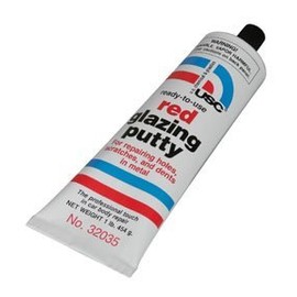 1 lb. Tube USC Red Glazing Putty