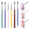 Nail Brushes Nail Brush Set [6 pieces] Gel Nail Brush