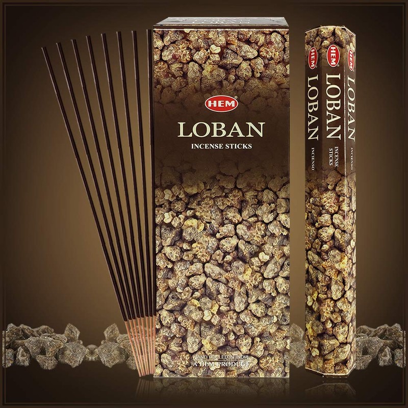 Loban Incense Sticks and Incense Stick Holder Bundle Insence Insense