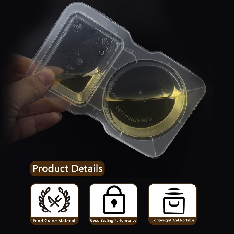 10 Sets Snack Containers,Reusable Snack Containers with Lids,Snack Pack Containers