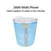 2000W Immersion Water Heater Portable Water Heater Electric Bucket Heater