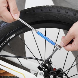 RUJOI T Handle Allen Wrench Set,6PCS T-Handle Hex Key with Speed Sleeves for Fast Spinning,Sliding Top Handle for“T " or“L”Shape for T Handle Driver, T handle set store in Folded BAG (Green-Trox)