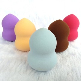 Foundation Dewy Makeup Air Puff Blender Sponge RD-10095 Sky Blue 6ea