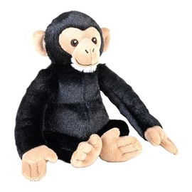 Wild Republic Splendors-Eco Chimpanzee Baby, Stuffed Animal, 6 inch, Plush Toy, Eco-Friendly
