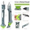 Caulking Tools, 5 in 1 Silicone Caulking Tool Kit, Sealant