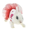 Cute Bunny Rabbit Dress Clothes for Mini Dog Small Animal