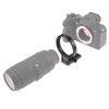FOTGA Metal Tripod Clamp Tripod Mount Ring Lens Mount for