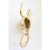 Castelion® Solid Brass Country Hare Door Knocker | High Quality