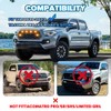 Teguangmei 6PCS Front Grill Lights Compatible with Toyota Tacoma TRD