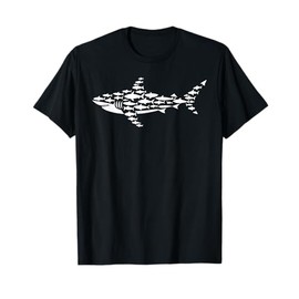 Cool Shark Art For Men Women Kids Boys Girls Shark Lover T-Shirt