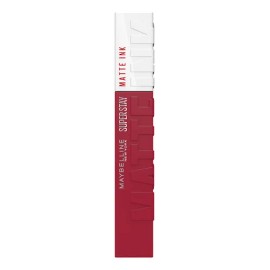 Maybelline SuperStay Matte Ink Labial Líquido, Larga Duración 16 Horas, Alta Pigmentación Sin Transferencia, Aplicador de Precisión en Flecha, Tono 80 Ruler, 5 ml