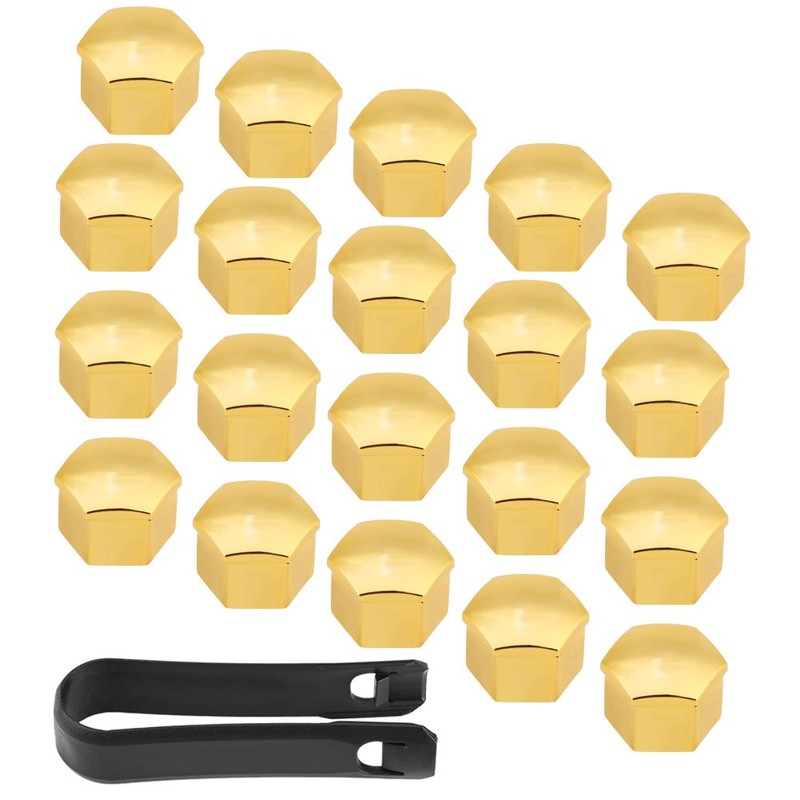 20Pcs Universal Wheel Tyre Hub Covers Lug Nut Bolt Cap