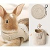 MANON ROSA Rabbit Harness and Leash Set - Escape-Proof Adjustable