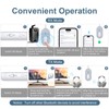 Ankilo atpX Bluetooth 5.3 Adapter für Flugzeug/TV,2-in-1 Bluetooth Transmitter Empfänger,3.5mm