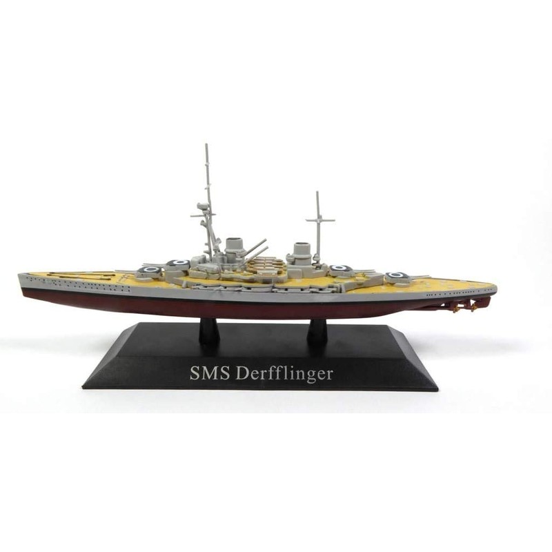 OPO 10 lot with 2 warships 1/1250: SMS DERFFLINGER +