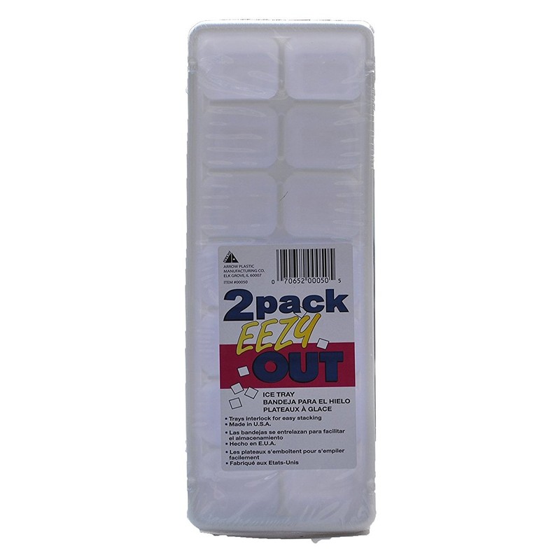 Arrow Home Products Ice Cube Tray pack of two