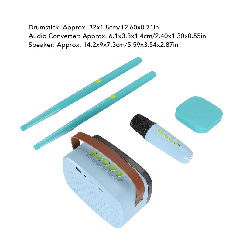 Air Drum Set 3D Motion Sensing Virtual Drumstick with Speaker