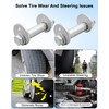 AUGREX 2 Pack of Rear Camber Caster Alignment Bolt Kit