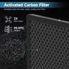 4 Pack K2 Replacement Filter Compatible with LUNINO K2 Air
