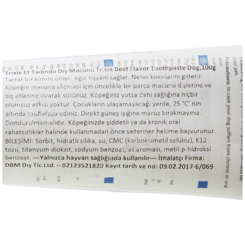 Trixie 2545 Flavoured Toothpaste Dog 100 g
