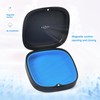 2 Pack Retainer Case Aligner Case Vent Holes Removable Silicone
