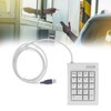 18 Key Numeric Keypad Mechanical Linear Switche Linear Switche Splashproof