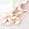 Veemoon Hanging Shell Wind Chime, Decorative Ocean Ring Chime Outdoor