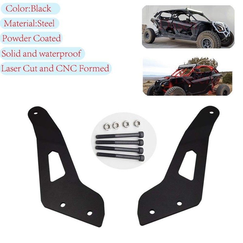 DaSen for 50" Straight/Curved LED Light Bar Upper Roof Windshield