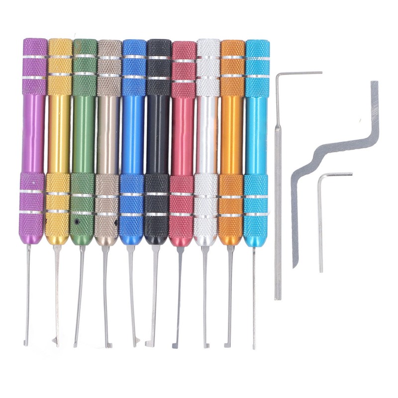 10PCS Tap Extractors with 3 Auxiliary Wrench Stainless Steel Stripped