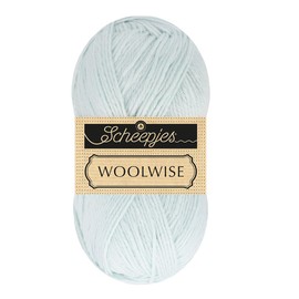 Scheepjes Woolwise (200m) DK-Weight Yarn - for Knitting Patterns with Multiple Colours and All Sorts of Projects, Merino Wool, 751 Pale Azure, 1 x 100g