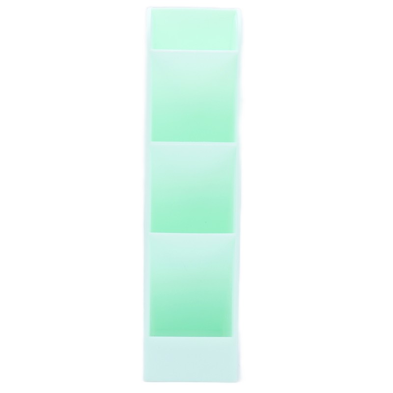 5Pcs Pens Storage Box Oblique Plane Stationery Organizer Pencil Cup