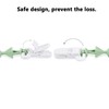 PandaEar 8 Pack Baby Toy Straps & Silicone Pacifier Clips,