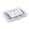 200PCS Hex Bolts Screw 304 Stainless Steel Anti Oxidation Metric