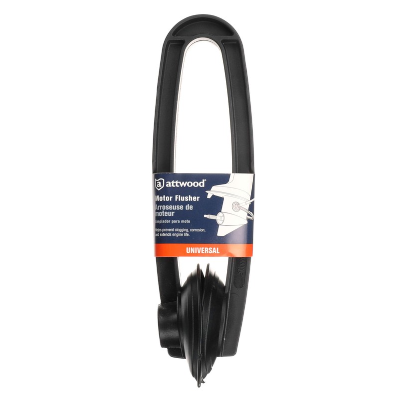 Attwood 9372-2 Universal Motor Flusher, Flushes Engine Cooling System, Round