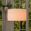 Modern White Fabric Cylinder Ceiling Pendant Lampshade/Table Lamp/Floor Lamp Drum