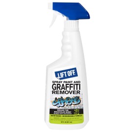 Motsenbocker's Lift Off 41101 Spray Paint and Graffiti Remover – Removes Spray Paint, Acrylic, and Enamel – Safe for Wood, Metal, Concrete, Plastic & More – Water-Based Formula – 22 Fl Oz