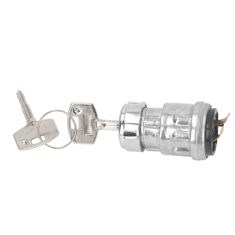 Universal Key Ignition Switch Stainless Steel Cross 2 Gears Key